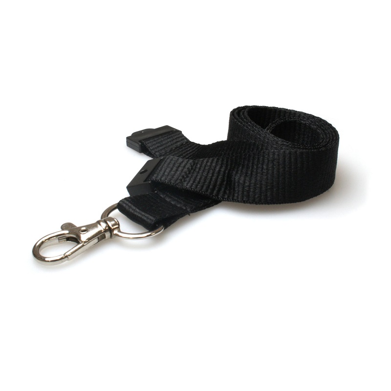 Bilde av Black lanyard / keyhanger 20 mm with metal trigger clip. 60270741 (DE,SE,NO,FI,RO,PL)